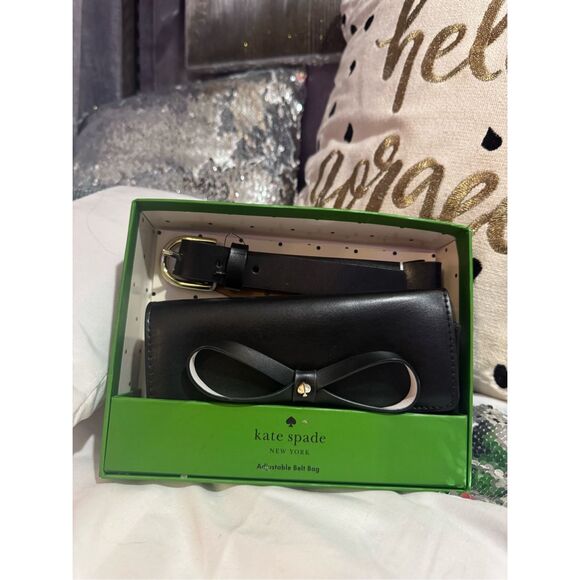 Kate spade wallet bow convertible shoulder bag/belt bag fanny pack sling bag s/m - Picture 5 of 8